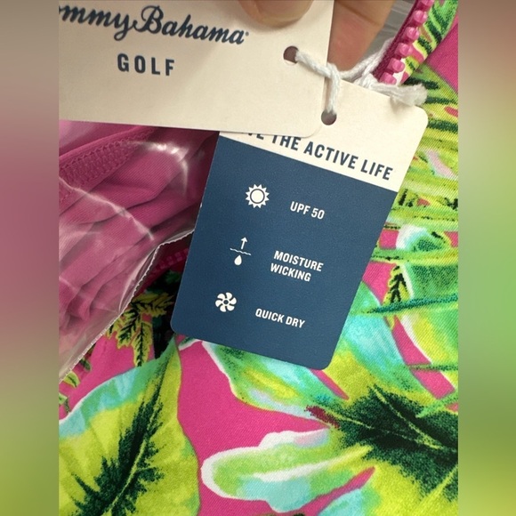 Tommy Bahama Golf Tennis Dress With Shorts Sz Small UPF 50 Moisture Wicking - Picture 4 of 5